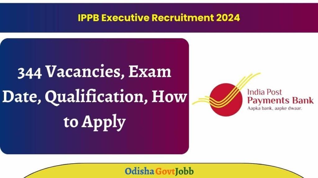 IPPB Executive Recruitment 2024