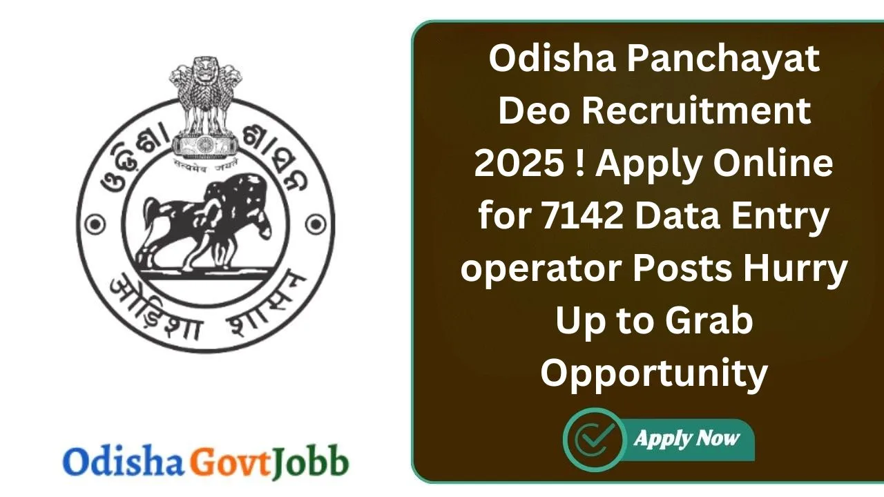 Odisha-Panchayat-Deo-Recruitment-2025